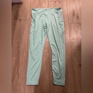 New Teal Mint Full Length Leggings with Pockets